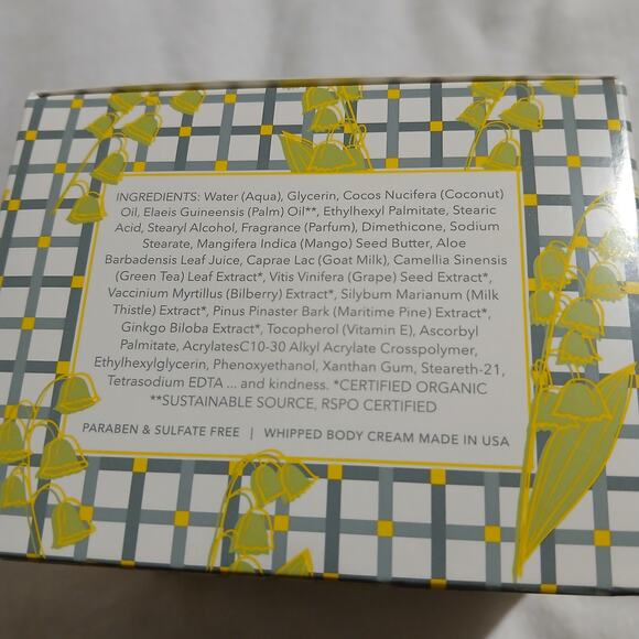 Beekman 1802 Lily of the Valley Whipped Body Cream 16oz New/Sealed - Picture 7 of 8